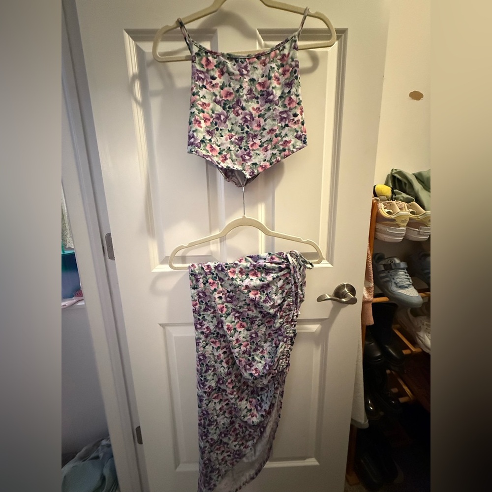 Floral Two-Piece Set